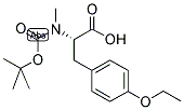 BOC-L-METYR(ET)-OH Struktur