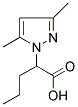 2-(3,5-DIMETHYL-PYRAZOL-1-YL)-PENTANOIC ACID Struktur