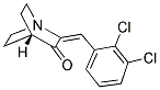 2-(2,3-DICHLORO-BENZYLIDENE)-1-AZA-BICYCLO[2.2.2]OCTAN-3-ONE Struktur