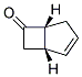 (+/-)-CIS-BICYCLO[3.2.0]HEPT-2-EN-6-ONE Struktur