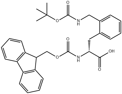 FMOC-D-2-AMINOMETHYLPHE(BOC)