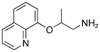 2-(QUINOLIN-8-YLOXY)-PROPYLAMINE Struktur