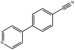 4-(4-PYRIDINYL)BENZONITRILE Struktur