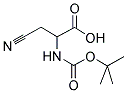 BOC-BETA-CYANO-DL-ALANINE Struktur