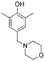 2,6-DIMETHYL-4-(MORPHOLIN-4-YLMETHYL)PHENOL Struktur