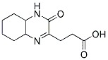 3-(3-OXO-3,4,4A,5,6,7,8,8A-OCTAHYDRO-QUINOXALIN-2-YL)-PROPIONIC ACID Struktur