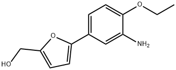 [5-(3-AMINO-4-ETHOXYPHENYL)-2-FURYL]METHANOL Struktur