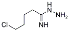 1-IMINO-1-HYDRAZINO-5-CHLORO-PENTANE Struktur