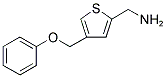 [4-(PHENOXYMETHYL)-2-THIENYL]METHANAMINE Struktur