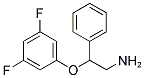 2-(3,5-DIFLUORO-PHENOXY)-2-PHENYL-ETHYLAMINE Struktur