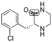 (R)-3-(2-CHLORO-BENZYL)-PIPERAZIN-2-ONE Struktur