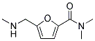 N,N-DIMETHYL-5-[(METHYLAMINO)METHYL]-2-FURAMIDE Struktur