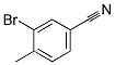 3-BROMO-4-METHYLBENZONITRILE Struktur