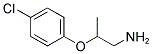 2-(4-CHLORO-PHENOXY)-PROPYLAMINE Struktur