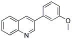 3-(3-METHOXYPHENYL)QUINOLINE Struktur