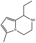 1-ETHYL-6-METHYL-1,2,3,4-TETRAHYDRO-PYRROLO[1,2-A]PYRAZINE Struktur