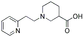 1-(2-PYRIDIN-2-YL-ETHYL)-PIPERIDINE-3-CARBOXYLIC ACID Struktur