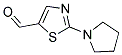 2-PYRROLIDIN-1-YL-THIAZOLE-5-CARBALDEHYDE Struktur