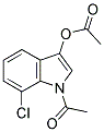 7-CHLOROINDOXYL-1,3-DIACETATE Struktur