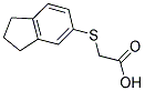 (2,3-DIHYDRO-1H-INDEN-5-YLTHIO)ACETIC ACID Struktur