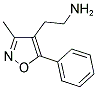 2-(3-METHYL-5-PHENYL-4-ISOXAZOLYL)ETHYLAMINE Struktur