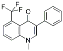 1-METHYL-3-PHENYL-5-TRIFLUOROMETHYL-1H-QUINOLIN-4-ONE Struktur