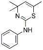 4,4,6-TRIMETHYL-N-PHENYL-4H-1,3-THIAZIN-2-AMINE Structure