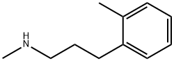 METHYL-(3-O-TOLYL-PROPYL)-AMINE Struktur