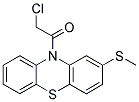 10-(CHLOROACETYL)-2-(METHYLTHIO)-10H-PHENOTHIAZINE Struktur