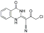 (2Z)-4-CHLORO-3-OXO-2-(4-OXO-3,4-DIHYDROQUINAZOLIN-2(1H)-YLIDENE)BUTANENITRILE Struktur