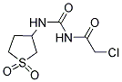 2-CHLORO-N-[[(1,1-DIOXIDOTETRAHYDROTHIEN-3-YL)AMINO]CARBONYL]ACETAMIDE Struktur