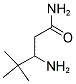 3-AMINO-4,4-DIMETHYL-PENTANOIC ACID AMIDE Struktur