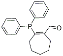 2-(DIPHENYLPHOSPHINO)CYCLOHEPT-1-ENE-1-CARBALDEHYDE Struktur