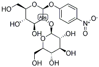 4-NITROPHENYL 2-O-BETA-D-GLUCOPYRANOSYL-BETA-D-GLUCOPYRANOSIDE Struktur