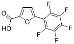 5-(2,3,4,5,6-PENTAFLUOROPHENYL)-2-FUROIC ACID Struktur