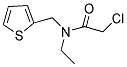 2-CHLORO-N-ETHYL-N-(THIEN-2-YLMETHYL)ACETAMIDE Struktur