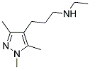 N-ETHYL-N-[3-(1,3,5-TRIMETHYL-1H-PYRAZOL-4-YL)PROPYL]AMINE Struktur