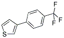 3-(4-TRIFLUOROMETHYL-PHENYL)-THIOPHENE Struktur