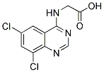 (6,8-DICHLORO-QUINAZOLIN-4-YLAMINO)-ACETIC ACID Struktur