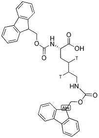 N-FMOC-L-LYSINE(FMOC)-N-, [4,5-3H] Struktur