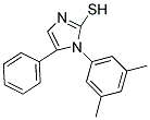 1-(3,5-DIMETHYLPHENYL)-5-PHENYL-1H-IMIDAZOLE-2-THIOL Struktur