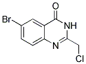 6-BROMO-2-CHLOROMETHYL-3H-QUINAZOLIN-4-ONE Struktur