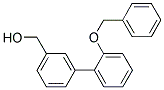 (2'-BENZYLOXY-BIPHENYL-3-YL)-METHANOL Struktur