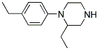 2-ETHYL-1-(4-ETHYLPHENYL)PIPERAZINE Struktur