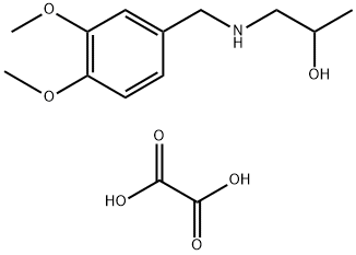 1-(3,4-DIMETHOXY-BENZYLAMINO)-PROPAN-2-OLOXALATE Struktur