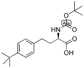 (R)-2-TERT-BUTOXYCARBONYLAMINO-4-(4-TERT-BUTYL-PHENYL)-BUTYRIC ACID Struktur