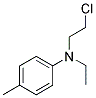 4-METHYL-N-ETHYL-N-CHLOROETHYLBENZENE Struktur