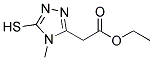 ETHYL (5-MERCAPTO-4-METHYL-4H-1,2,4-TRIAZOL-3-YL)ACETATE Struktur