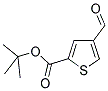 4-FORMYL-THIOPHENE-2-CARBOXYLIC ACID TERT-BUTYL ESTER Struktur