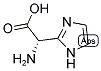 (S)-AMINO-(1H-IMIDAZOL-2-YL)-ACETIC ACID Struktur